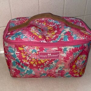 Tiedye Glam Bag by‎ Simply Southern Travel Toiletries Case
